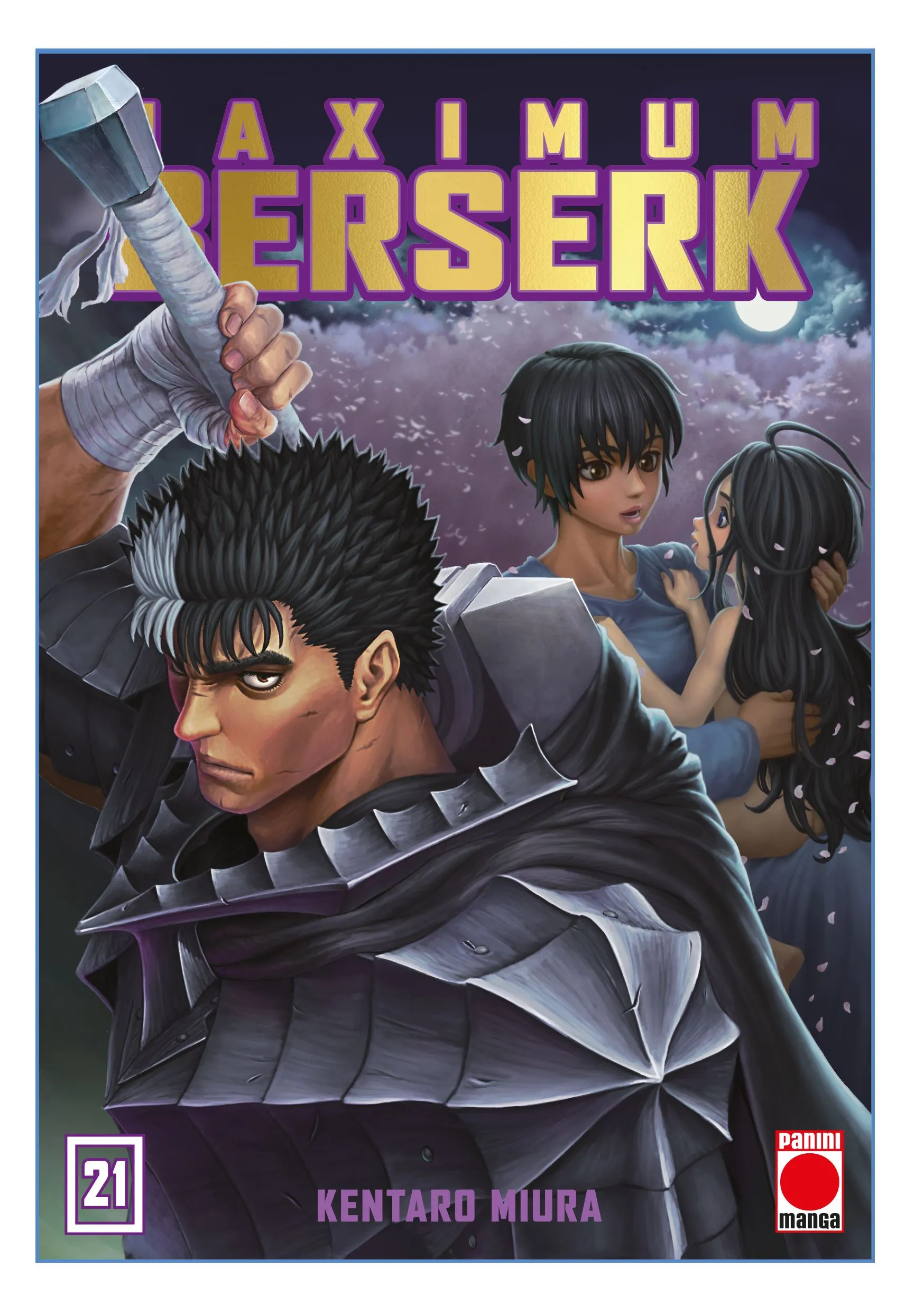 BERSERK MAXIMUM 21 (PORTADA DORADA + FIGURA)