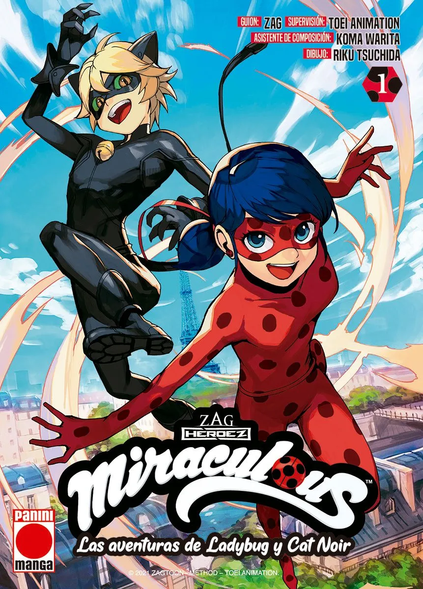 MIRACULOUS. LAS AVENTURAS DE LADY BUG Y CAT NOIR N.01